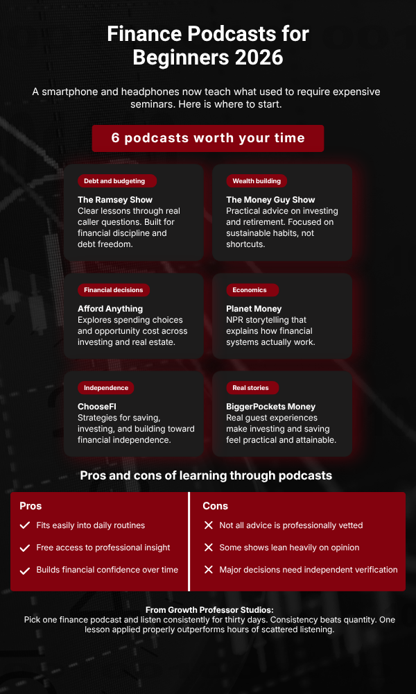 finance podcasts for beginners